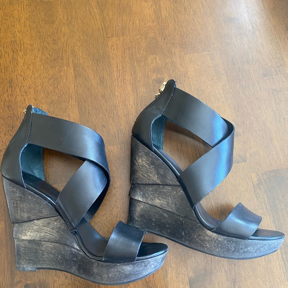 DVF wedge sandals